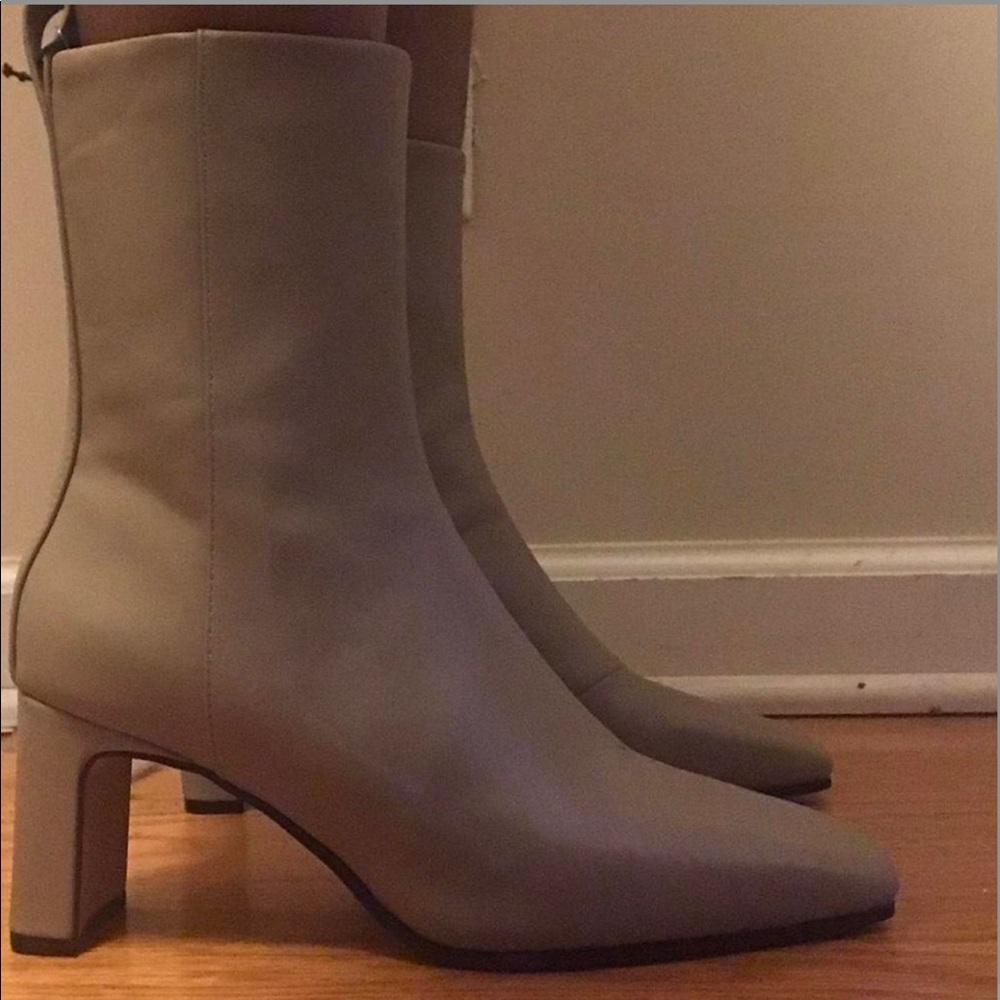 Tan Booties Never Worn